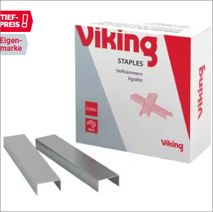 Heftklammern 24/6 (Tackernadeln)