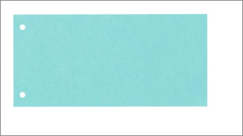 Trennsteifen blau 1 Stück