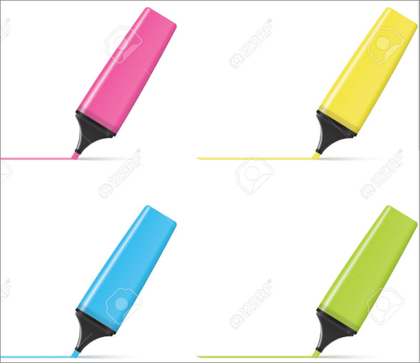 Textmarker, 1 Stück