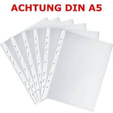 Klarsichthüllen !!A5!!  100 St.