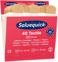 Pflaster Salvequick, 40 Stripes, 2 Größen