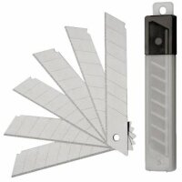 Cuttermesser Klingen, 18mm, 10 Stück