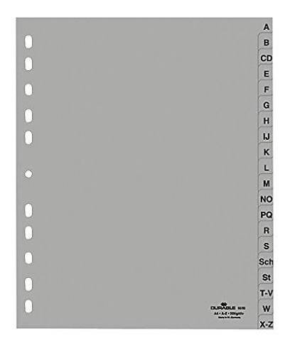 Register A4, A-Z, ÜBERBREITE