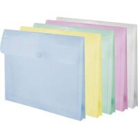 Sammeltasche A4, Stück, versch. Farben