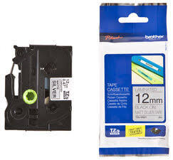 Schriftband Brother TZe-231 TZE231, 12 mm, schwarz auf weiß
